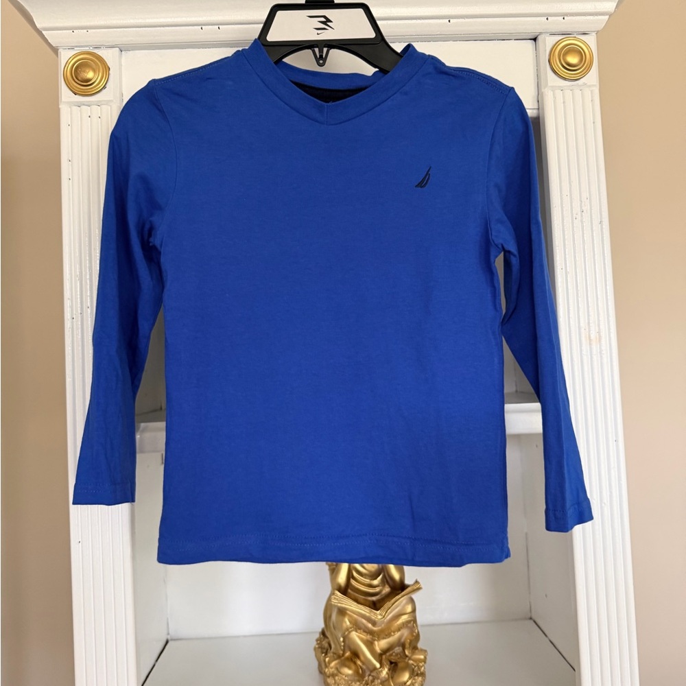 Nautica Long Sleeve Kids Shirt